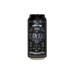 SEVEN SEALS The Black Horseman 'FAMINE' is a handcrafted traditional OATMEAL STOUT. A full-bodied, malty and mysterious black beer full of surprises with chocolate and coffee aromas, vanilla and cocoa notes and a rich, sweet, alcoholic aftertaste. 440ml can.