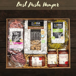 Best Pasta Hamper set includes three gourmet pastas from Euzoia Fine Pasta and three exotic pasta sauces from the Greek Islands, created by Papayiannides Elaitis which is famed as one of the best pasta sauce taste-sensations internationally.